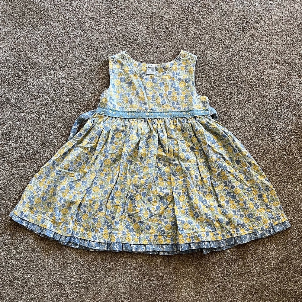 Girls Cotton Floral dress 4